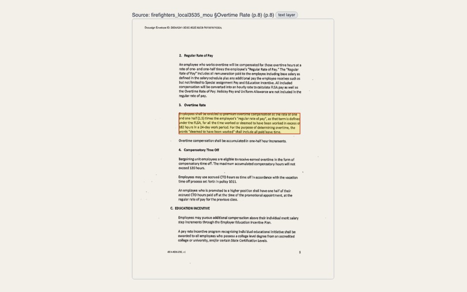 Kenny Docs showing a contract clause cited on the source page